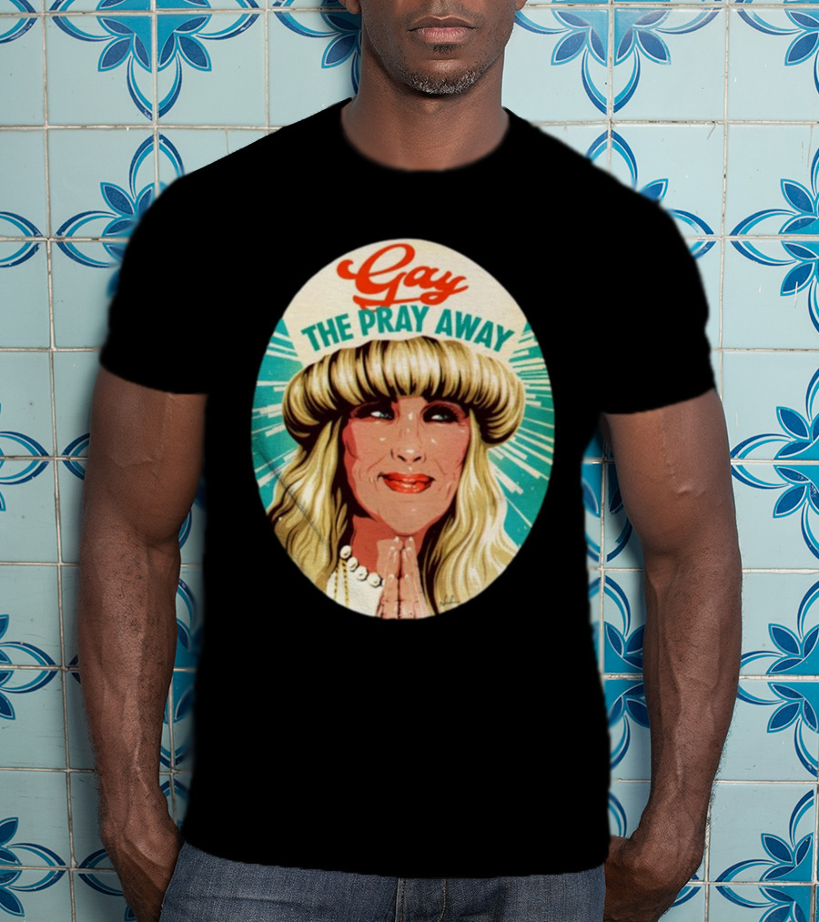 Nordacious Gay The Pray Away Divine Iconic Image T-Shirt