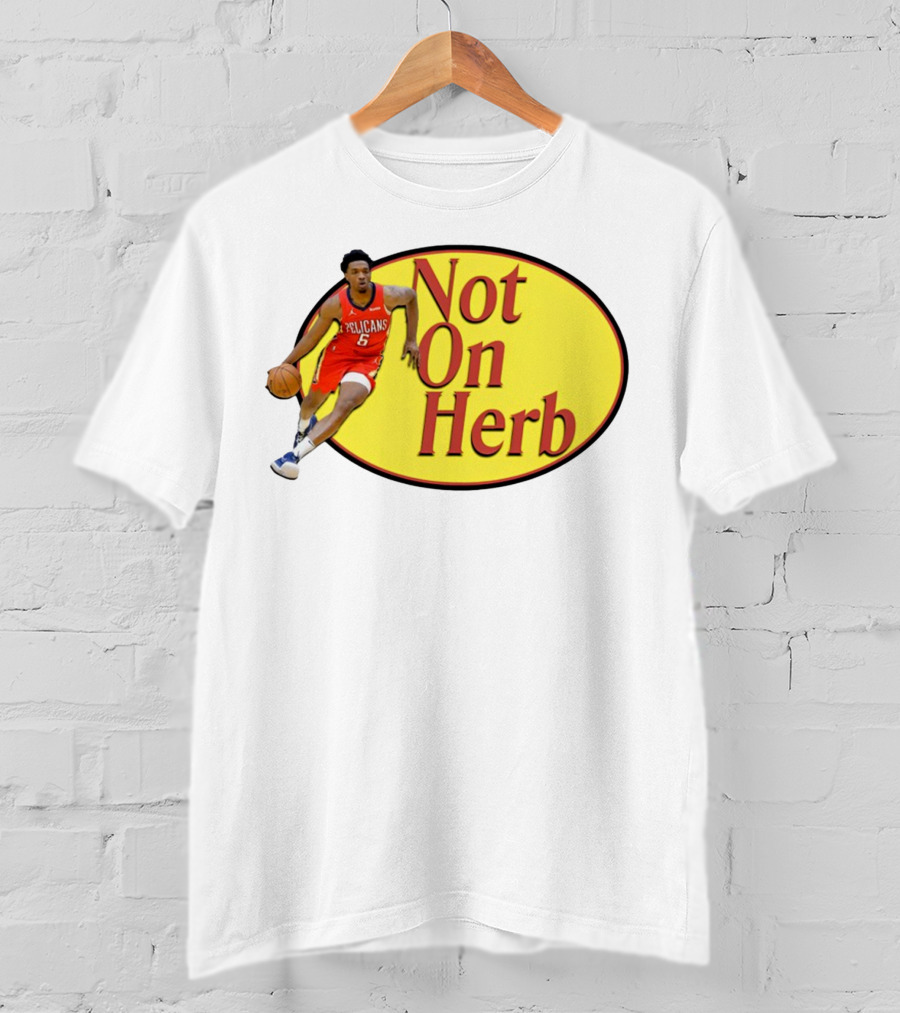Herb Jones Not On Herb Pelicans Basketball T-Shirt