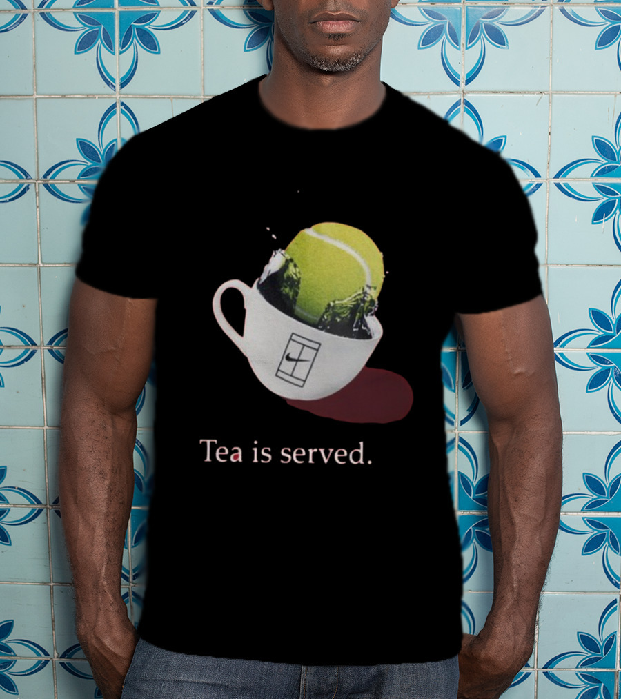 Tea Is Served Tennis Cup T-Shirt