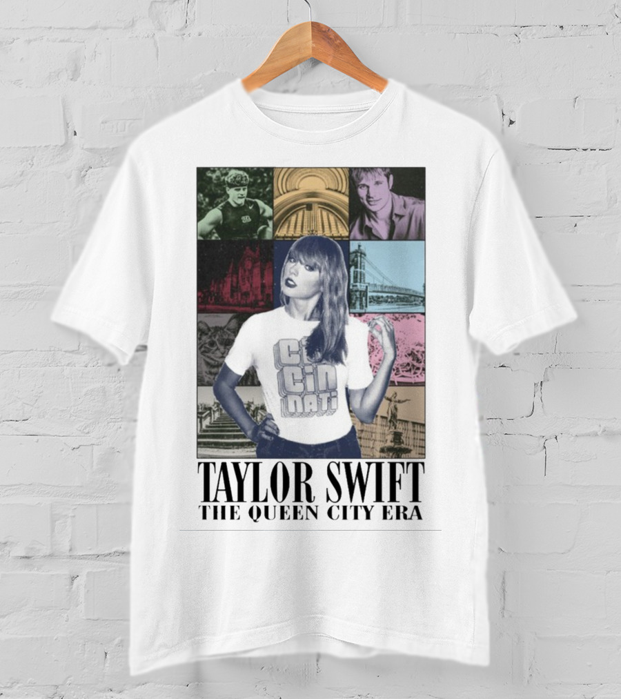 Taylor Swift Cincinnati The Queen City Era T-Shirt