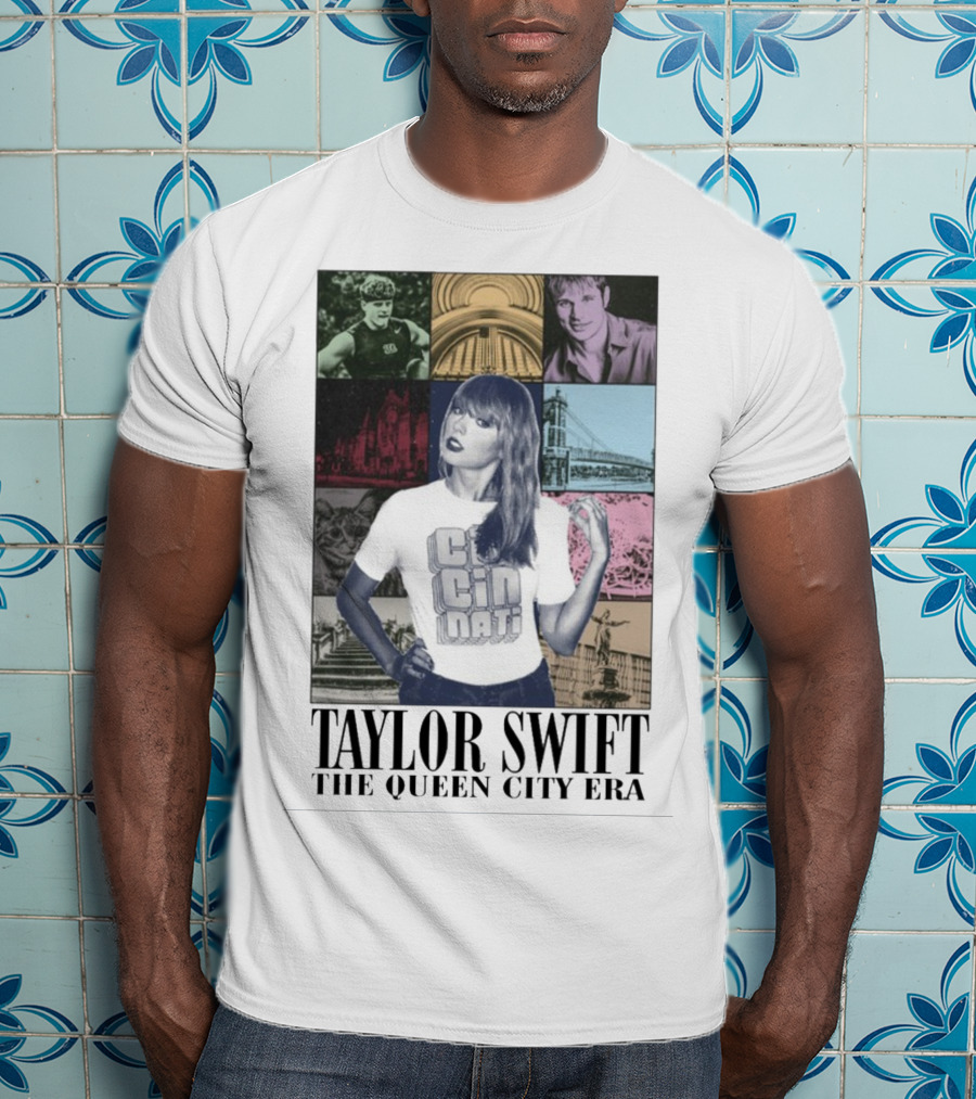 Taylor Swift Cincinnati The Queen City Era T-Shirt