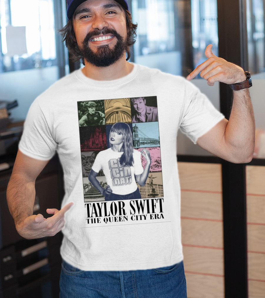 Taylor Swift Cincinnati The Queen City Era T-Shirt