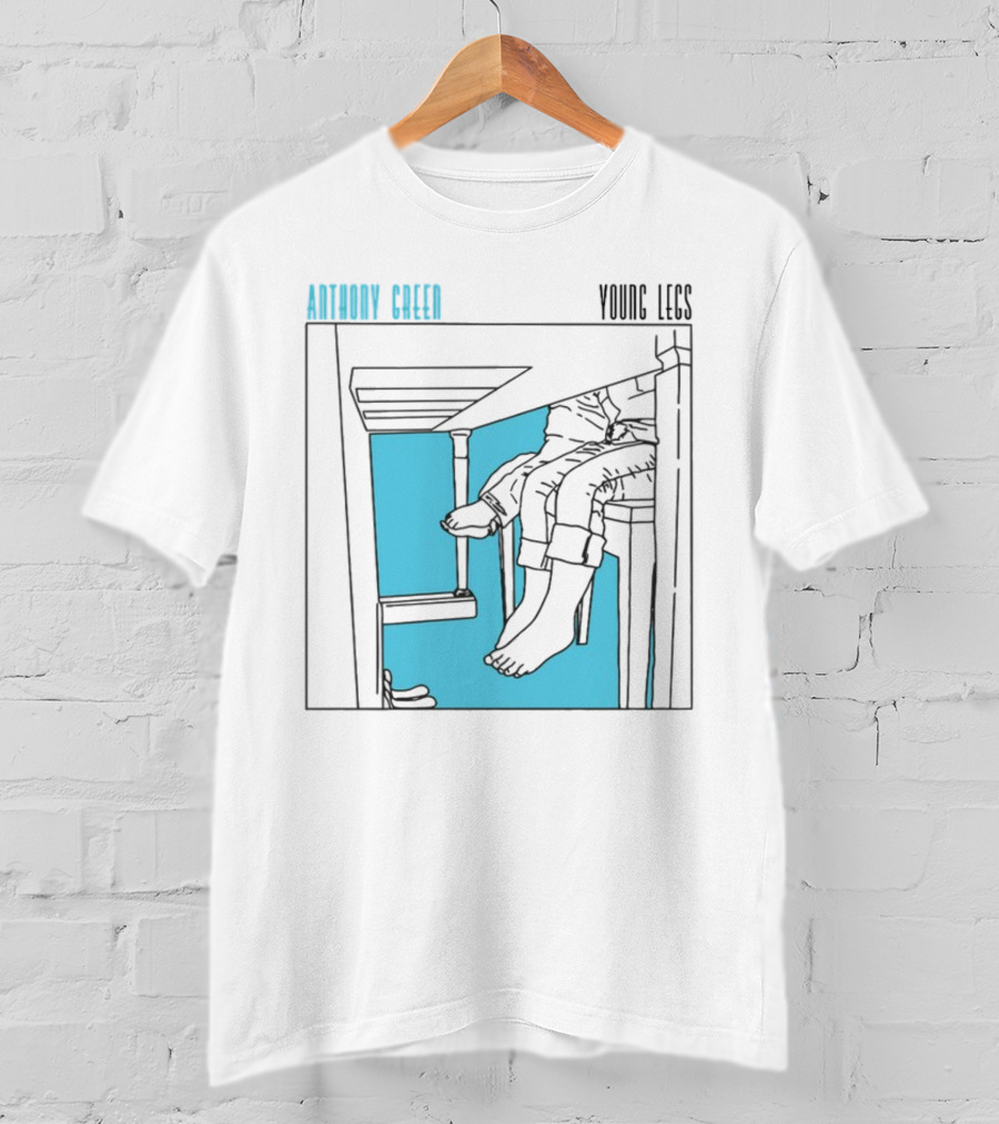 Anthony Green Young Legs Blue Chair T-Shirt