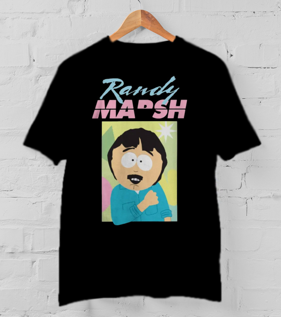 Randy Marsh Retro Pastel Cartoon Character T-Shirt