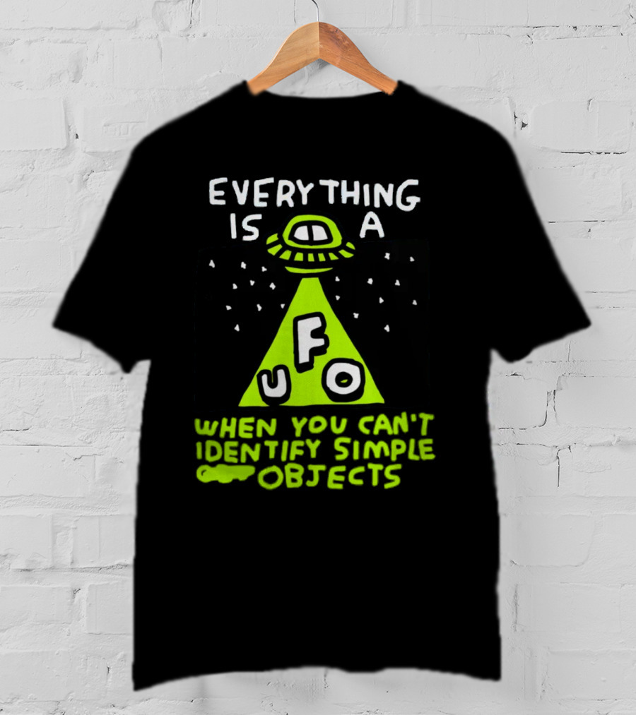 Everything Is A UFO When You Can't Identify Simple Objects T-Shirt