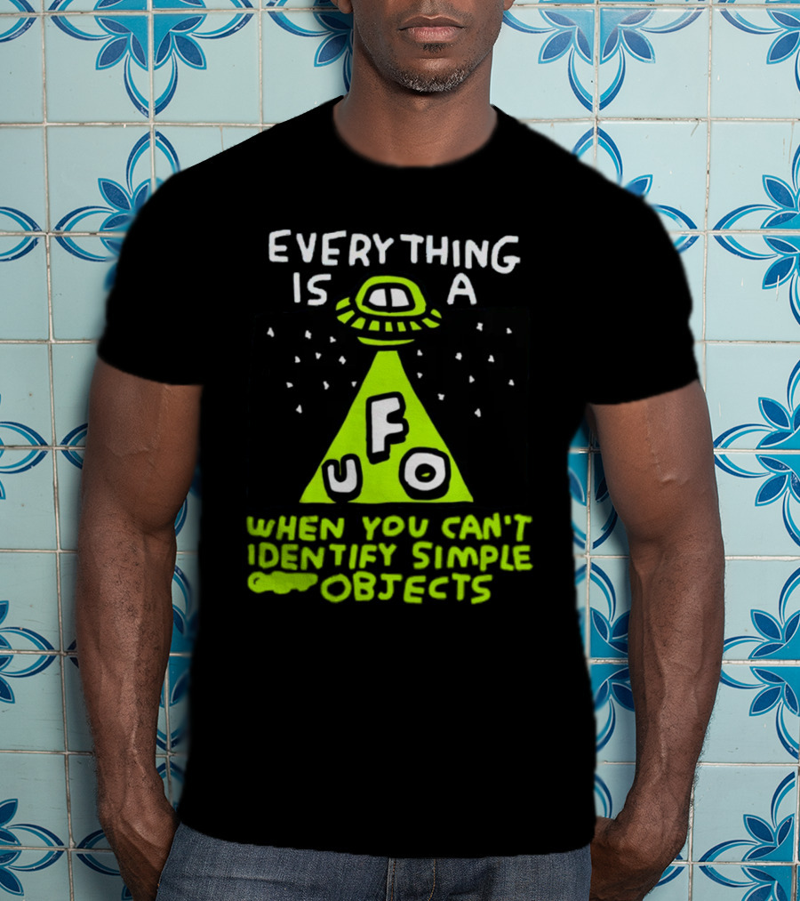 Everything Is A UFO When You Can't Identify Simple Objects T-Shirt