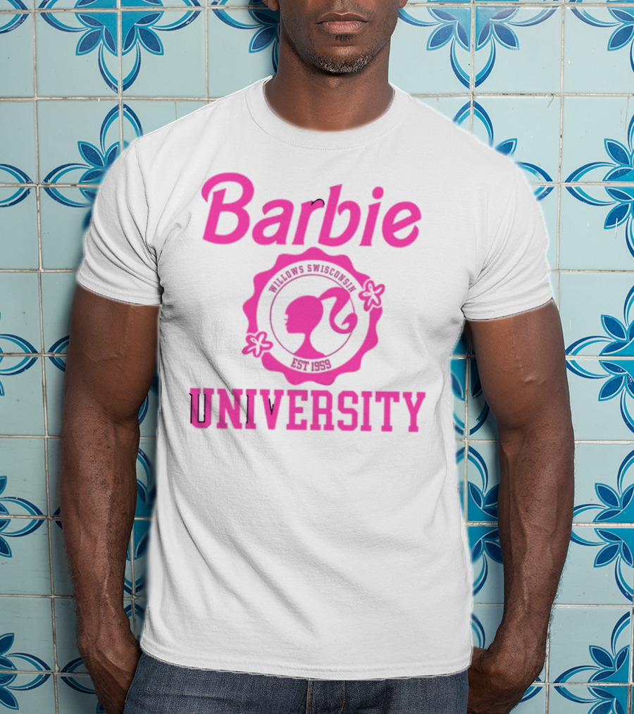 Barbie University Willows Wisconsin Est 1959 T-Shirt
