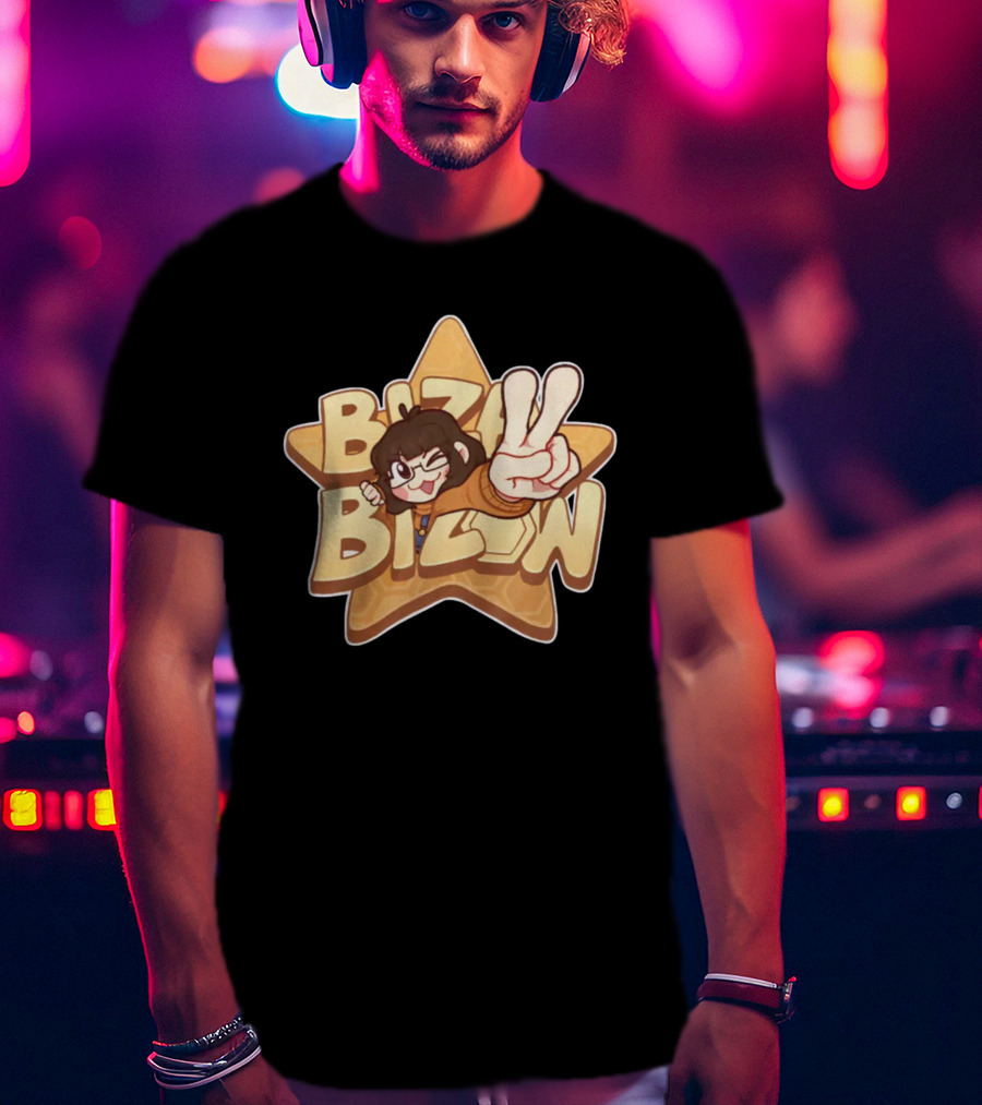 Bizabizow Supah Star Victory Pose T-Shirt