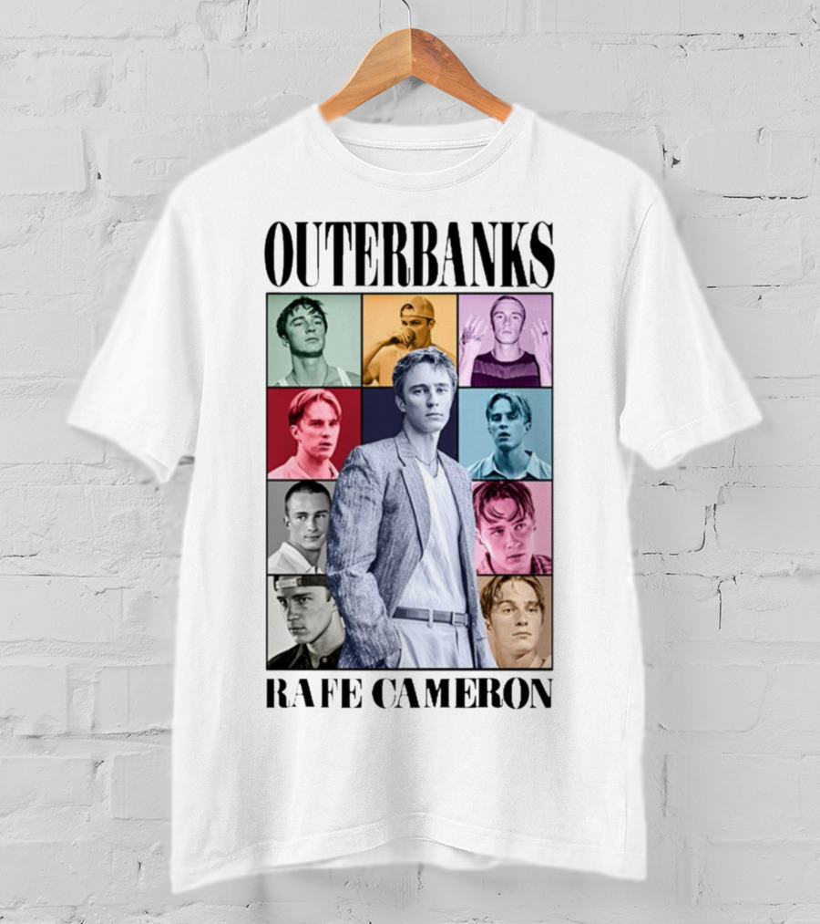 Outerbanks Rafe Cameron Multicolored Collage Collection T-Shirt