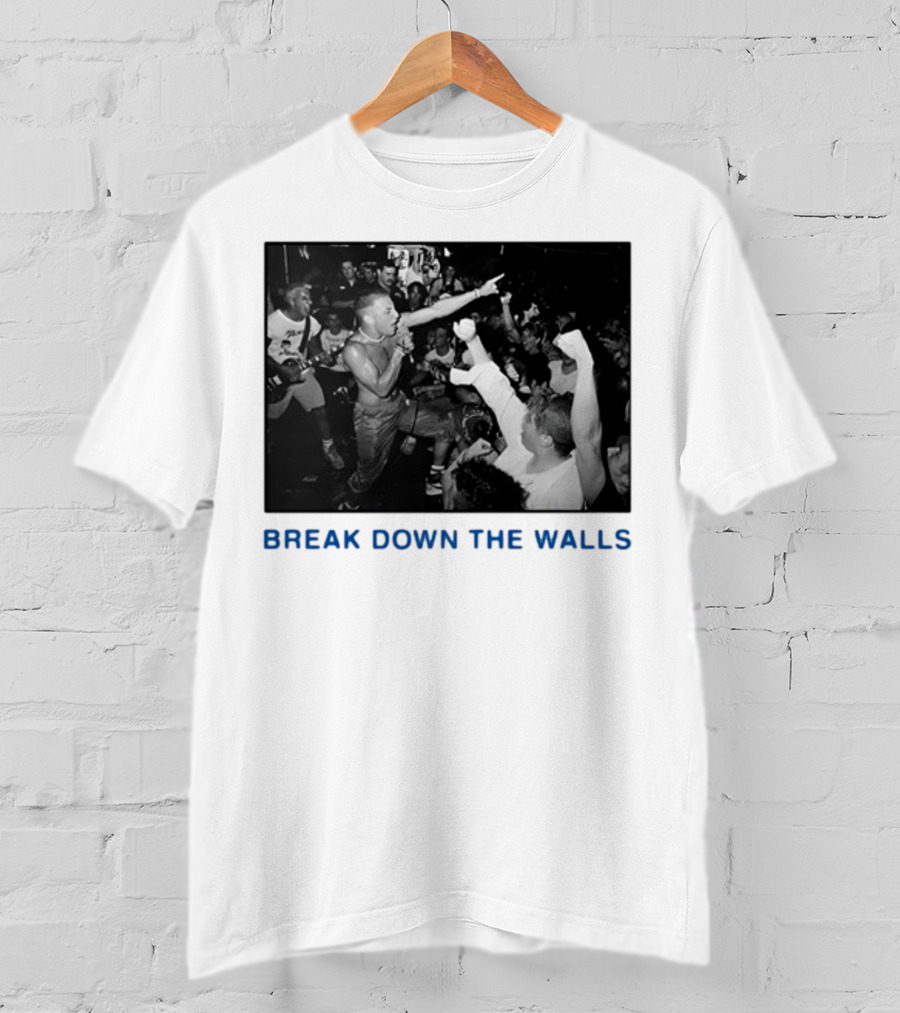 Youth Of Today Break Down The Walls Hardcore Punk Concert Energy T-Shirt