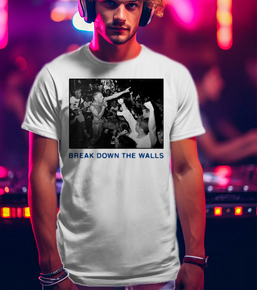 Youth Of Today Break Down The Walls Hardcore Punk Concert Energy T-Shirt
