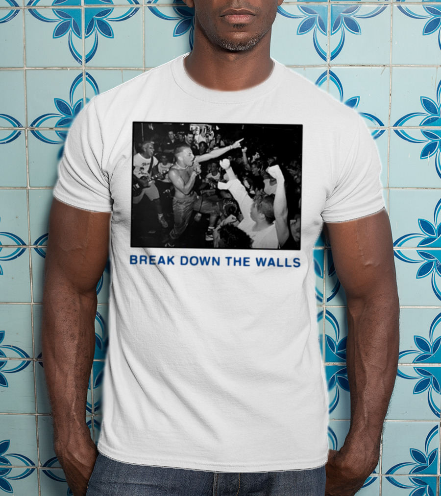 Youth Of Today Break Down The Walls Hardcore Punk Concert Energy T-Shirt
