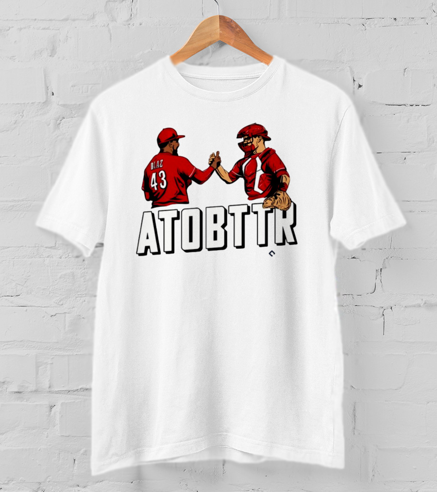 ATO8TTR Diaz 43 Cincinnati Baseball T-Shirt