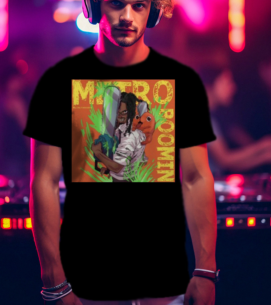 Metro Boomin Lordtakashi Chainsaw Character And Creature T-Shirt