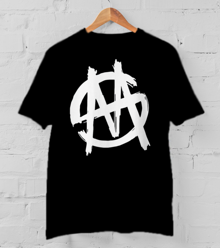 Phaseoneau Anarchy Symbol Sounds Of Mayhem T-Shirt
