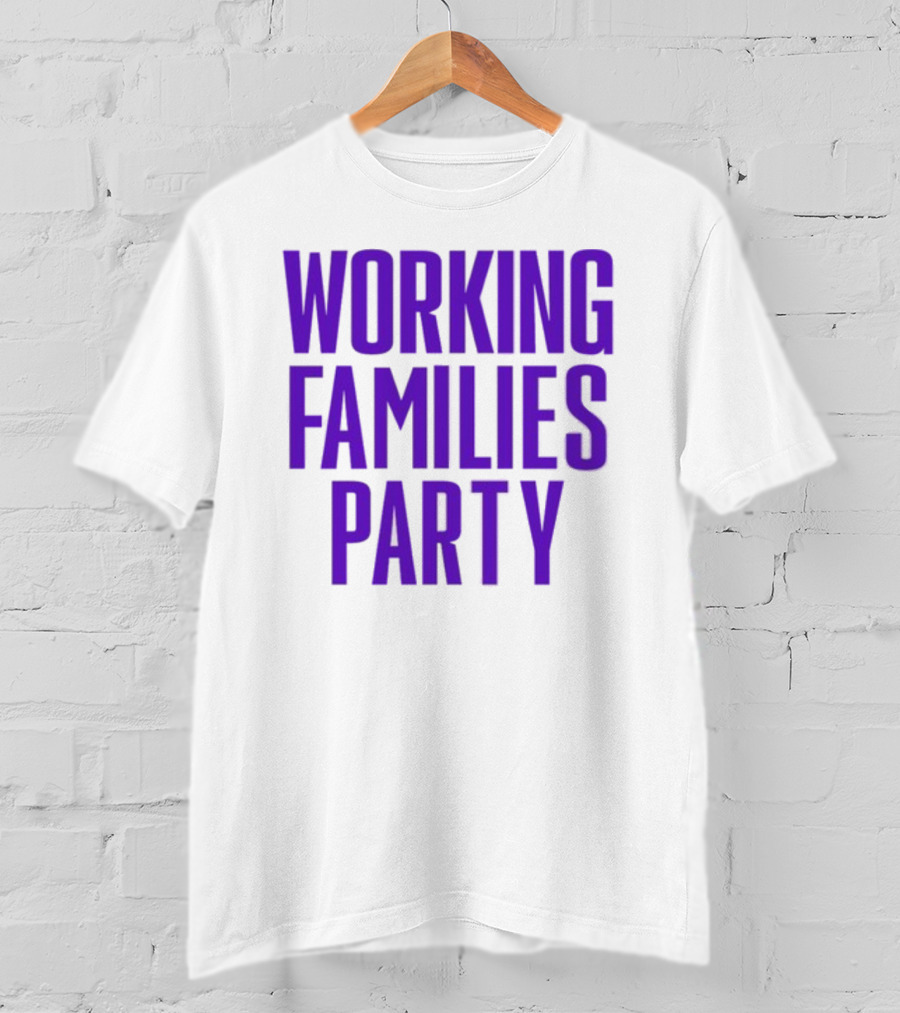Working Families Party Bold Purple T-Shirt