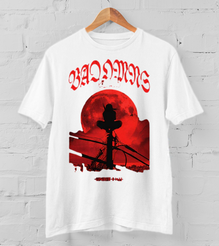 Bad Omens Blood Moon Electric Pole T-Shirt