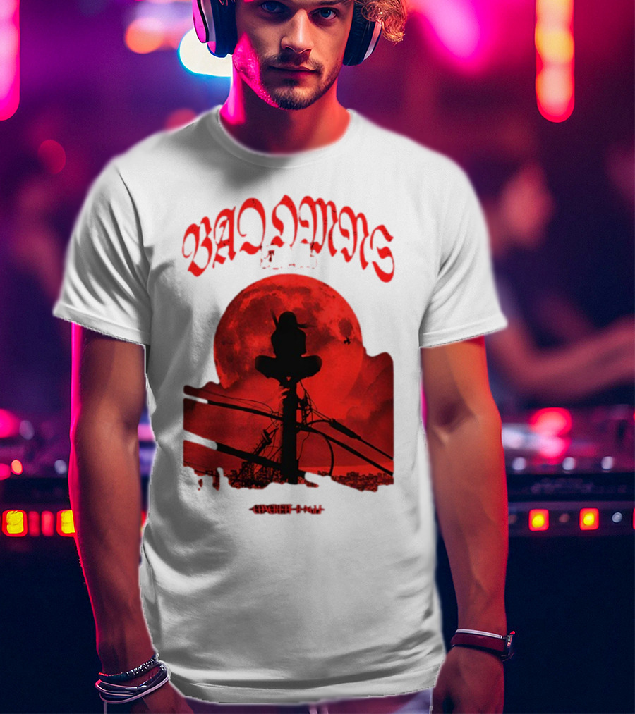 Bad Omens Blood Moon Electric Pole T-Shirt