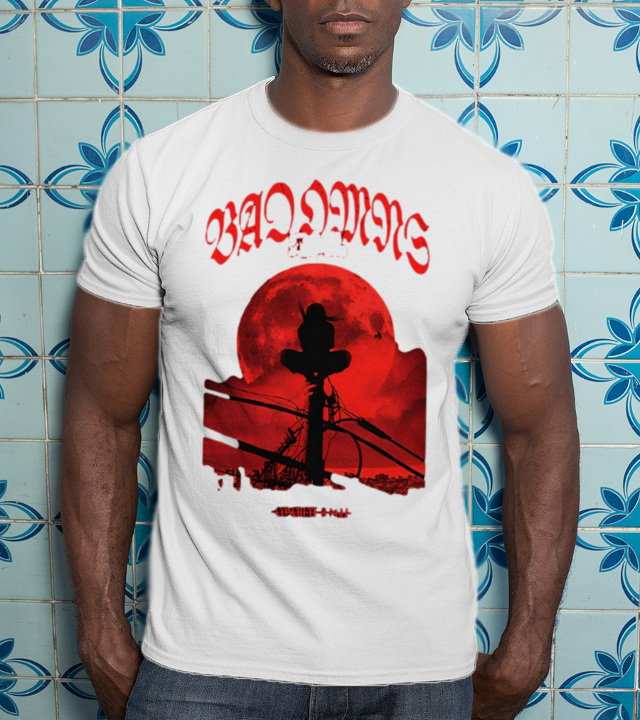 Bad Omens Blood Moon Electric Pole T-Shirt
