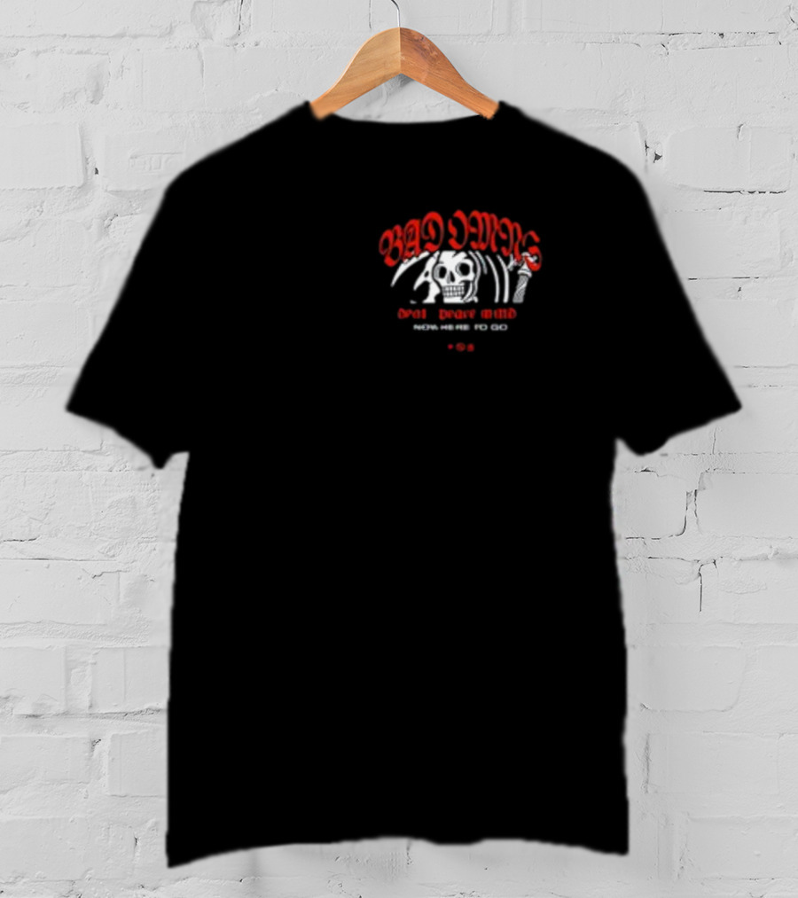 Bad Omens Nowhere To Go Skeleton Tarot Cards T-Shirt