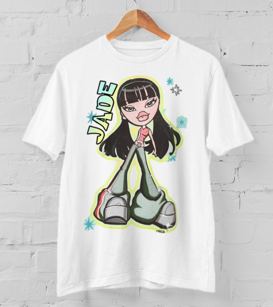 Elly De La Cruz In Bratz Jade Cartoon T-Shirt