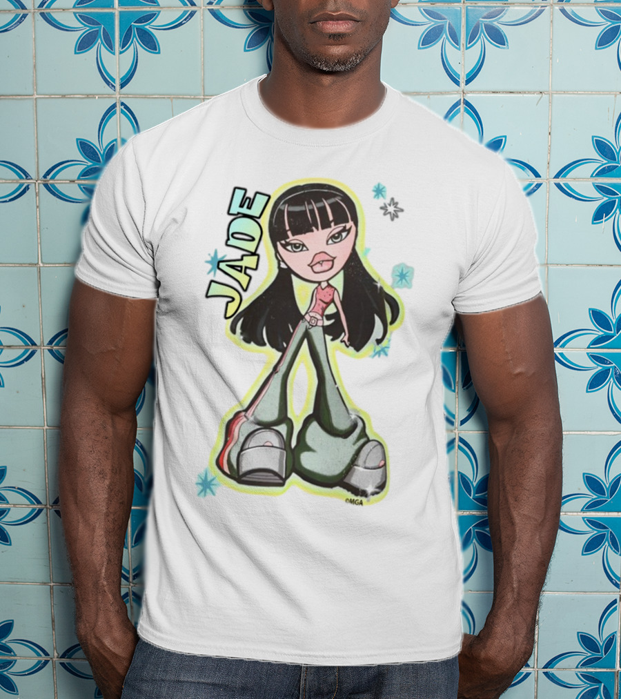 Elly De La Cruz In Bratz Jade Cartoon T-Shirt
