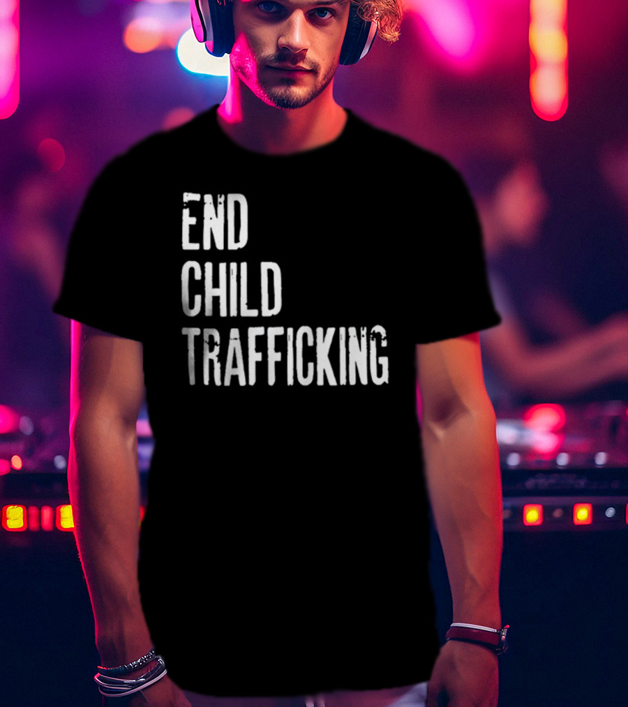 Irishpeachdesigns End Child Trafficking T-Shirt