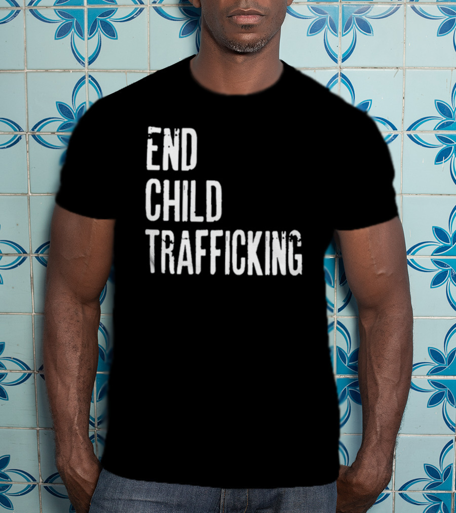 Irishpeachdesigns End Child Trafficking T-Shirt