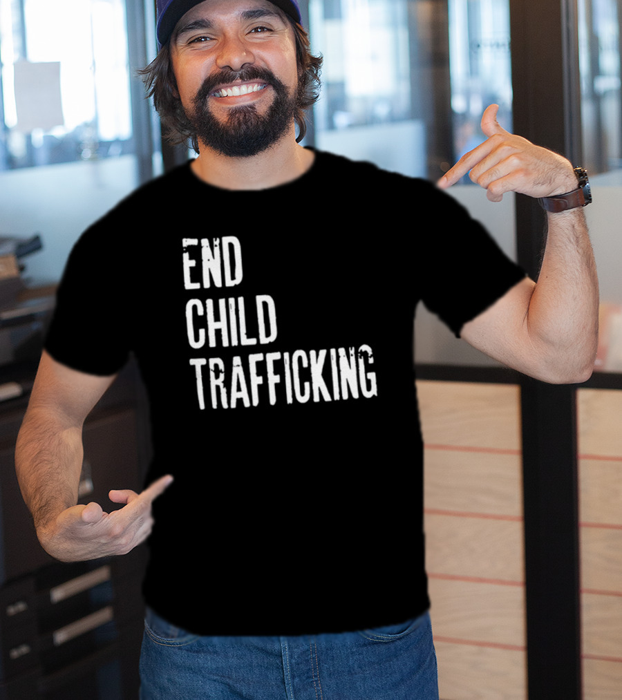 Irishpeachdesigns End Child Trafficking T-Shirt