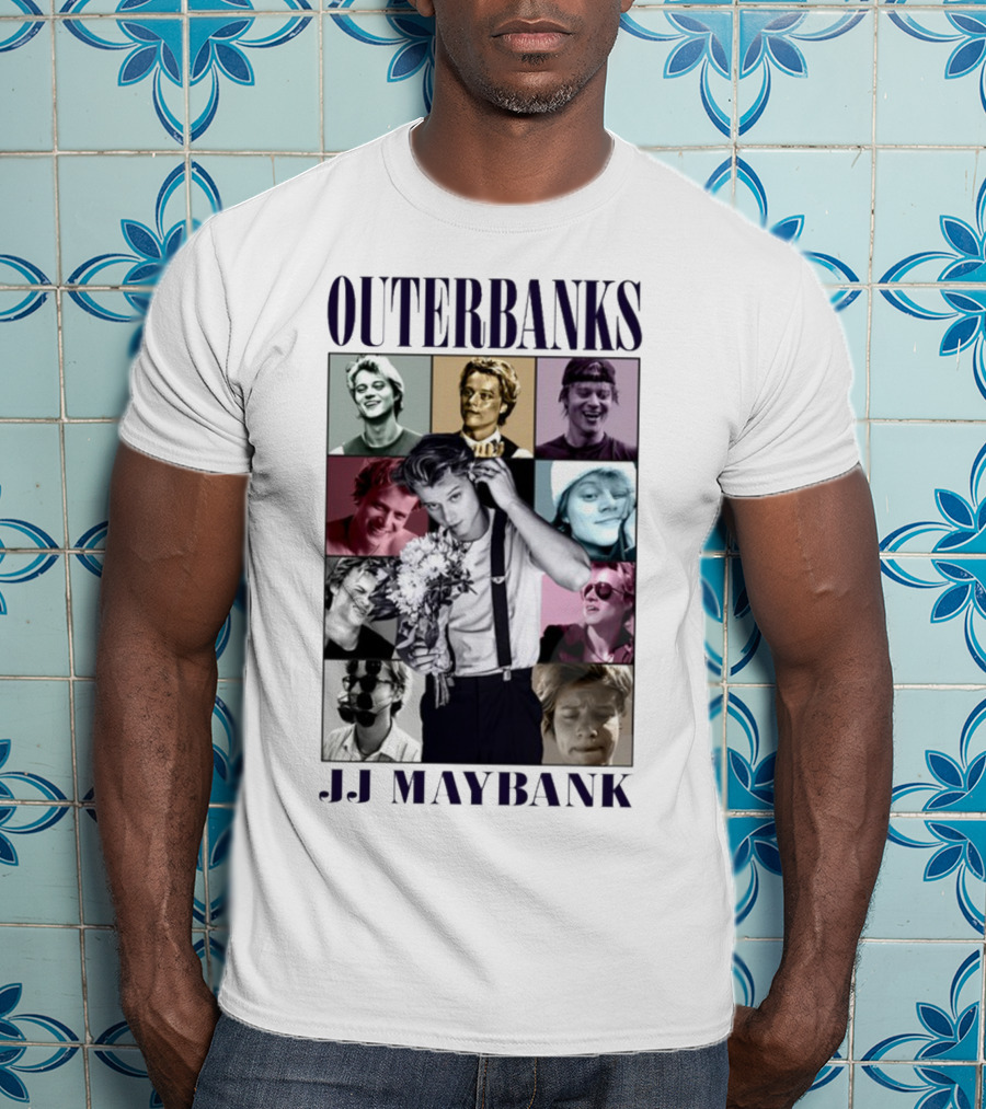 Outerbanks JJ Maybank Collage Style Portraits T-Shirt