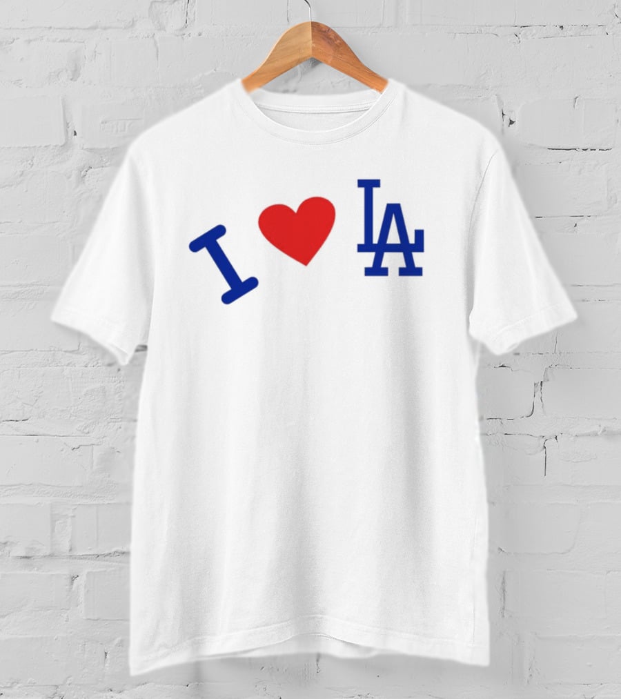 Madhappy X Dodgers I Love LA T-Shirt