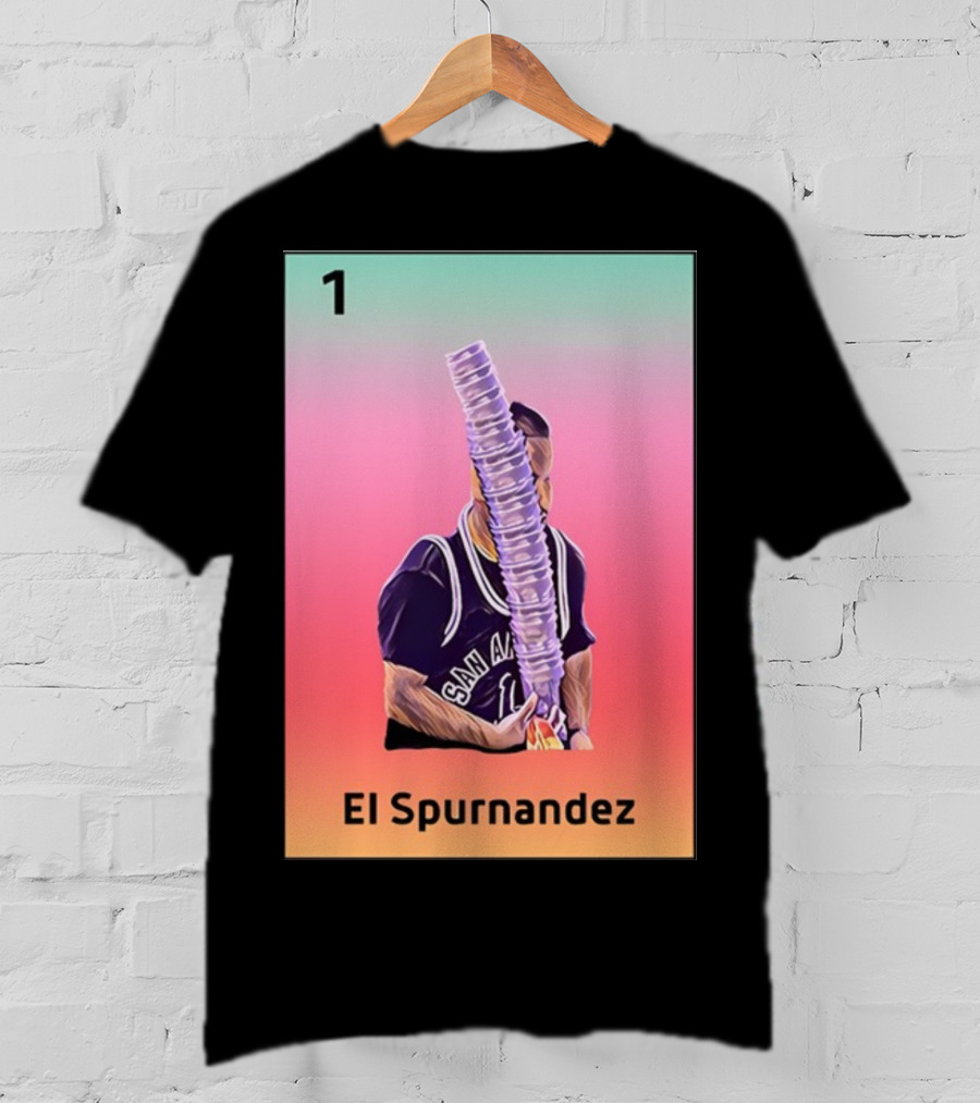 1 San Antonio El Spurnandez Bexar County Social Niosa T-Shirt