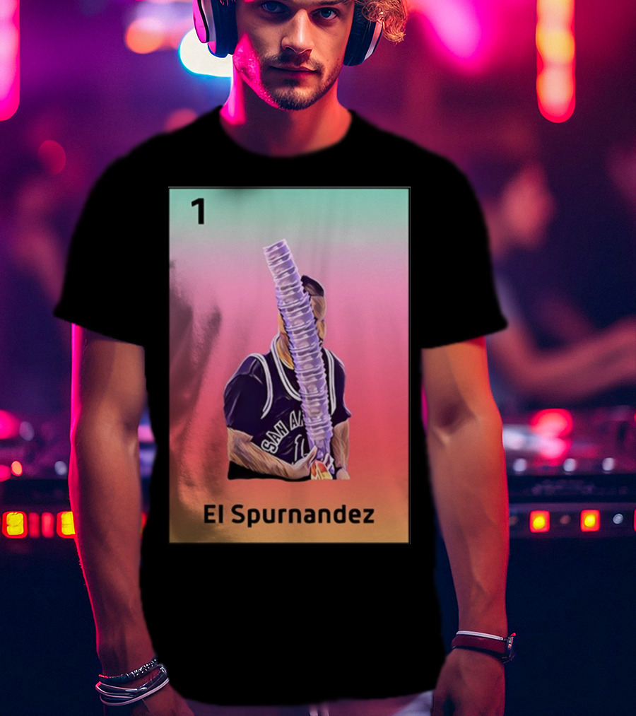 1 San Antonio El Spurnandez Bexar County Social Niosa T-Shirt
