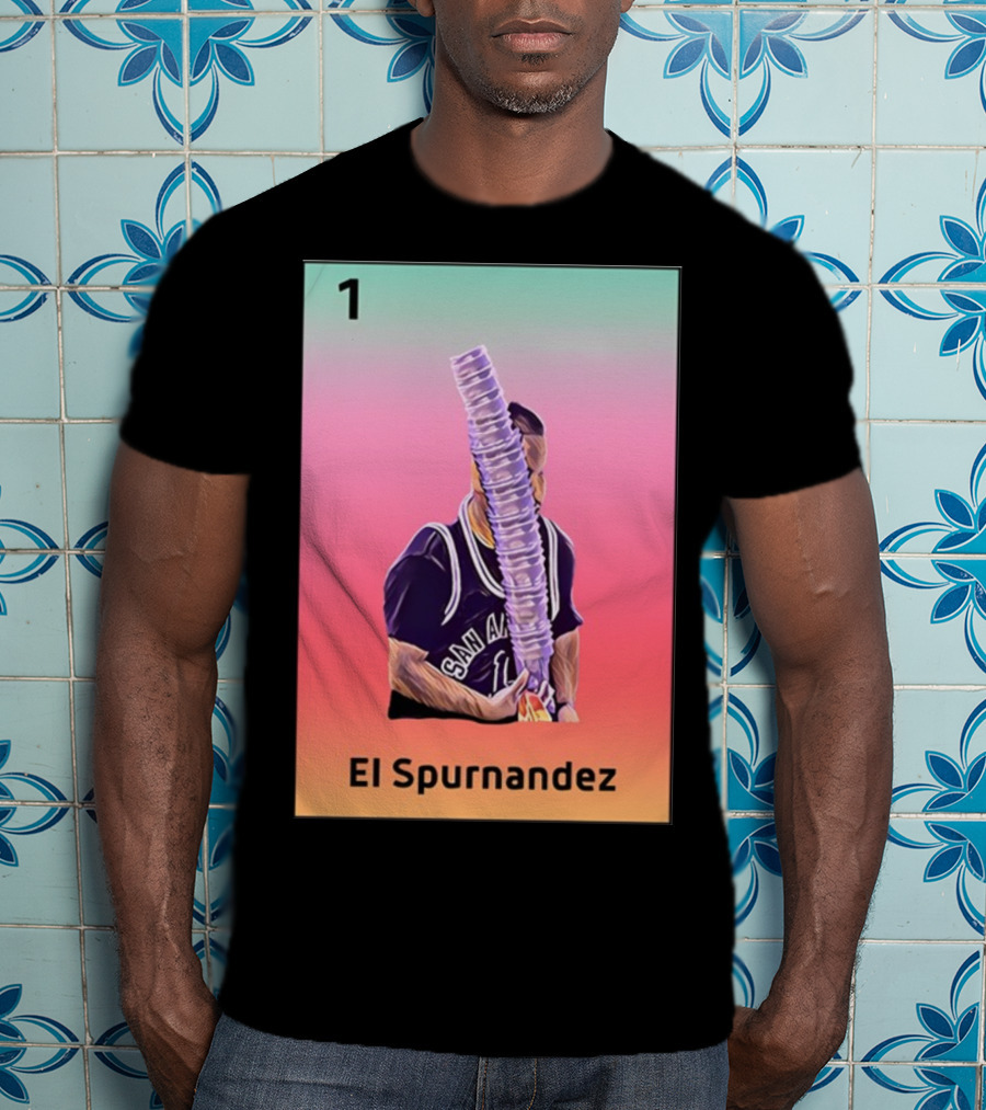 1 San Antonio El Spurnandez Bexar County Social Niosa T-Shirt