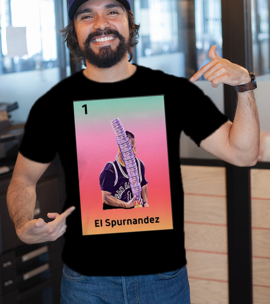1 San Antonio El Spurnandez Bexar County Social Niosa T-Shirt