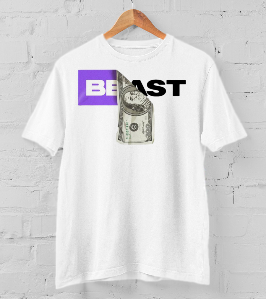 BEAST Purple Bill Dollar T-Shirt