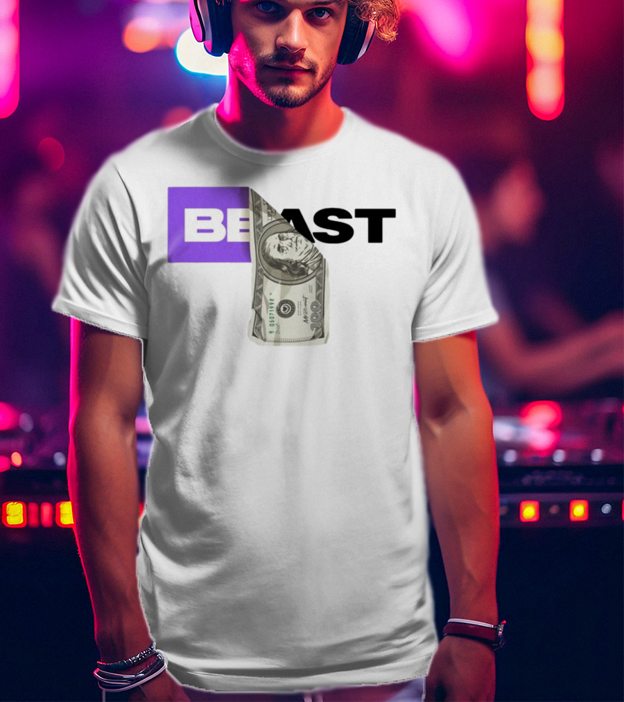 BEAST Purple Bill Dollar T-Shirt
