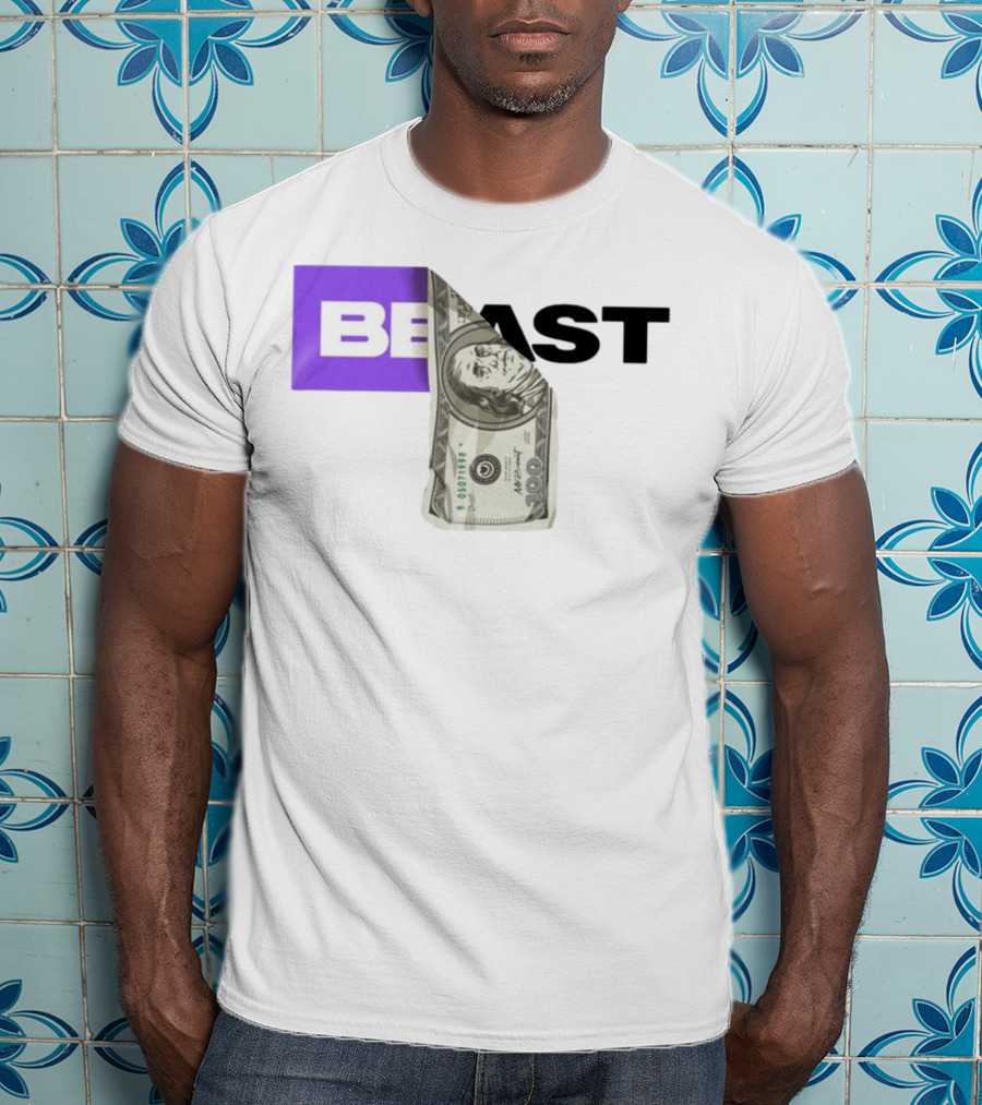 BEAST Purple Bill Dollar T-Shirt