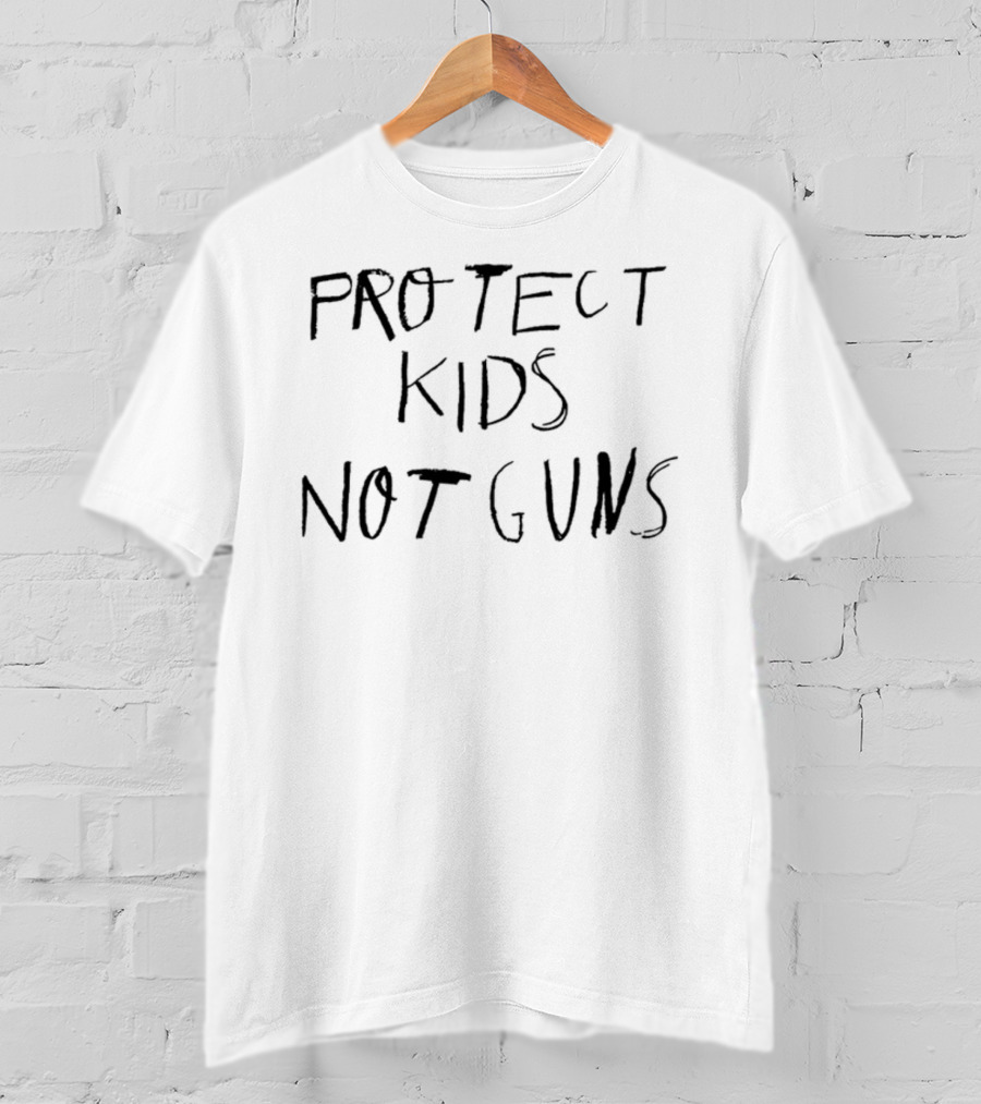 Protect Kids Not Guns Trans Rights Advocating T-Shirt