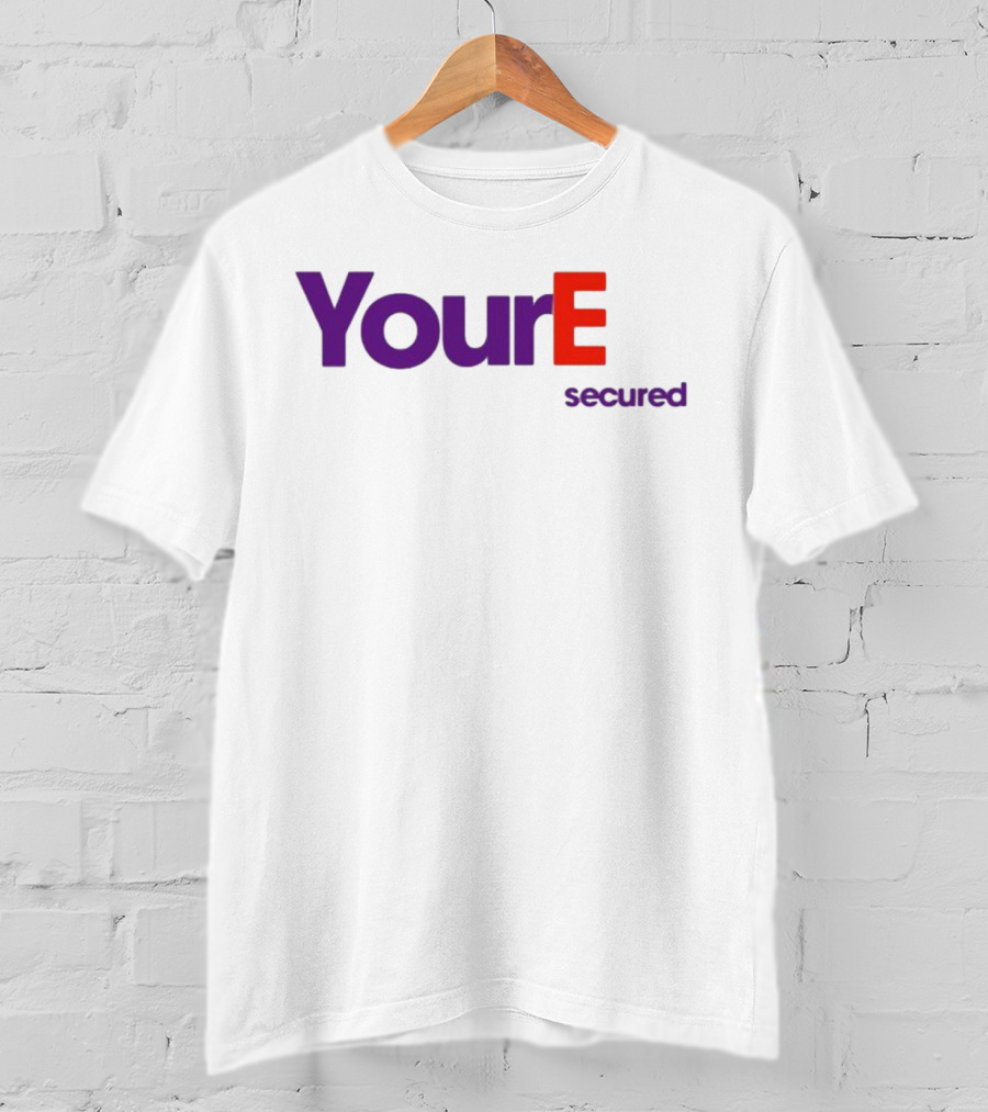 YourE Secured Letterplay T-Shirt