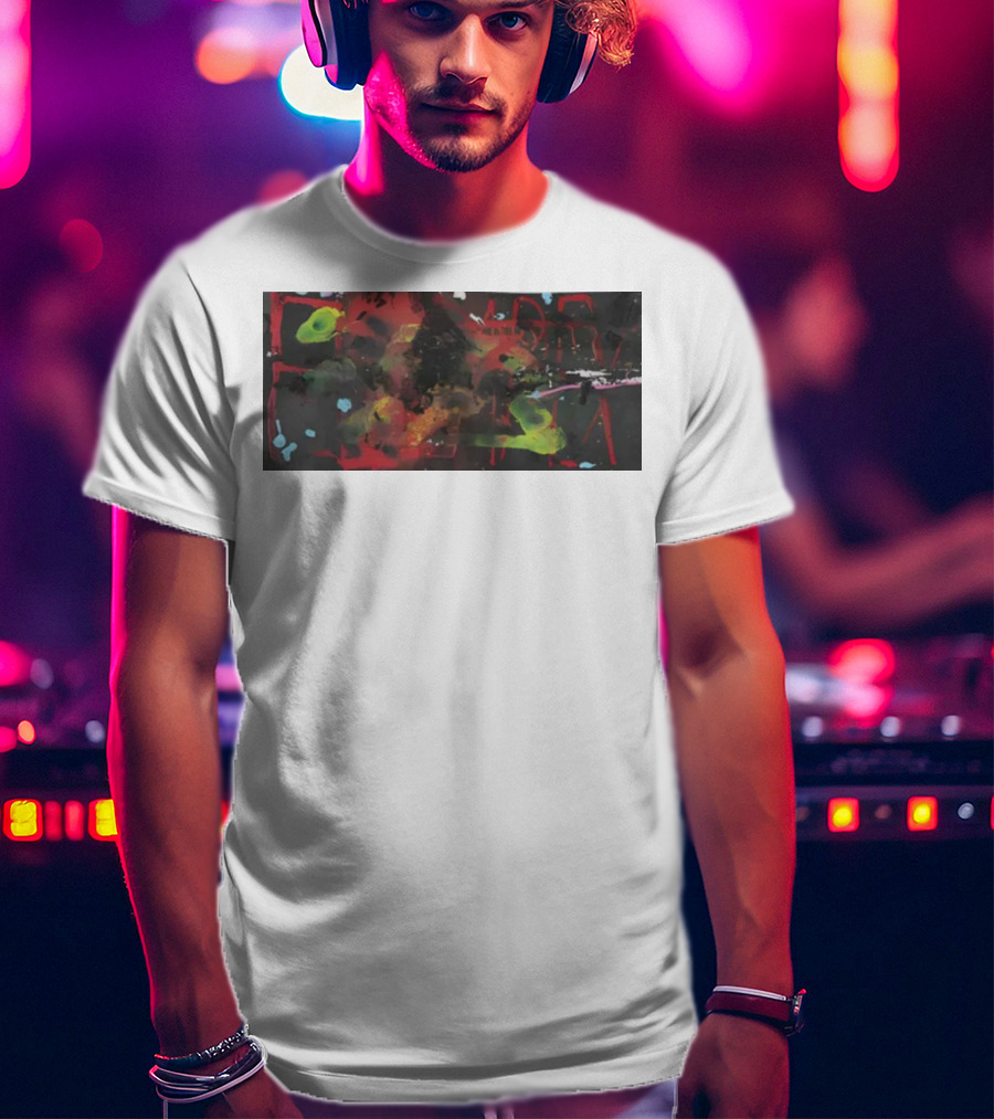 Arca1000000 7Ss Abstract Vibrant Color Display T-Shirt