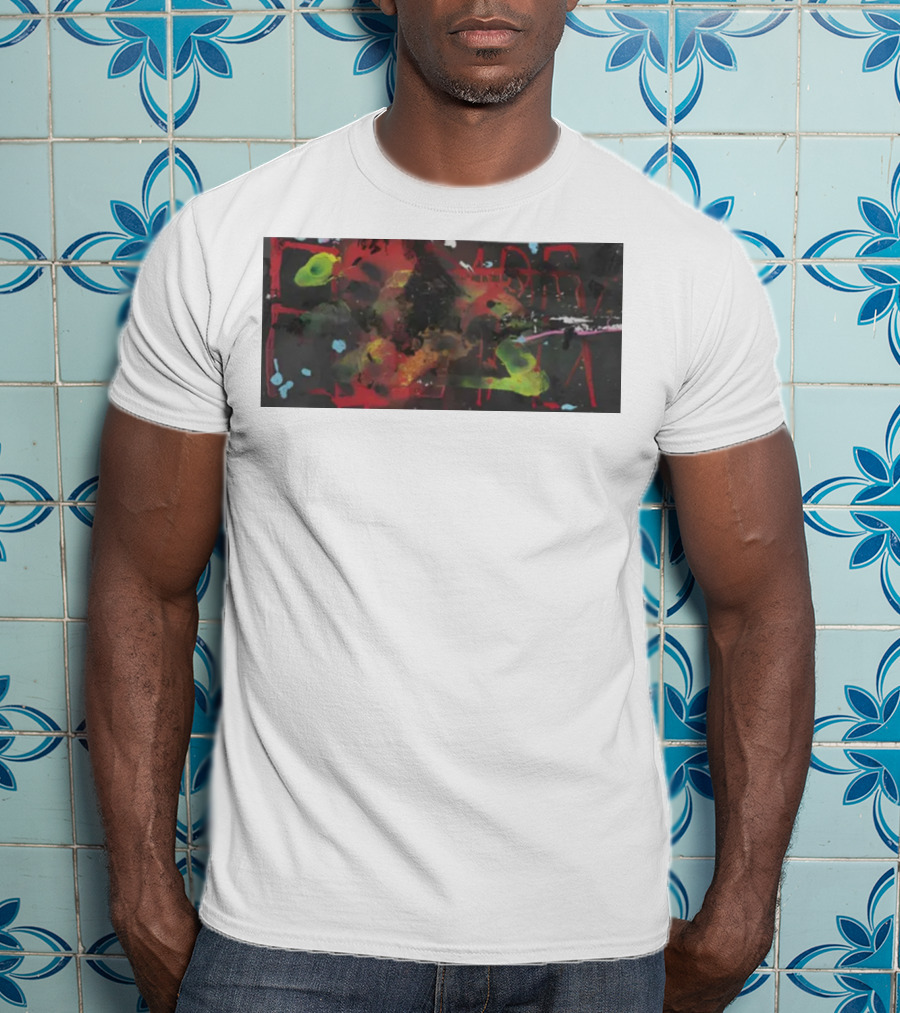 Arca1000000 7Ss Abstract Vibrant Color Display T-Shirt