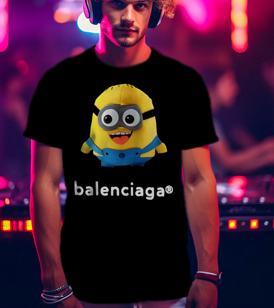 Balenciaga Minion Jeremy Sochan Evil Henchmen Secret Club T-Shirt