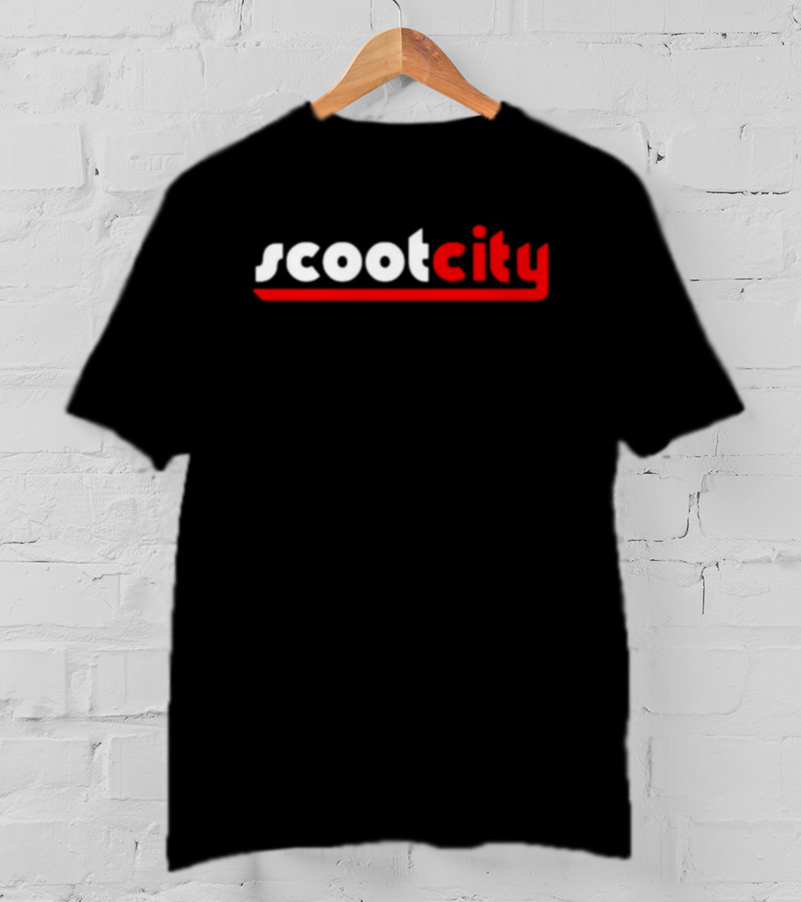 Scootcity Urban Style Retro Scooter Vibes T-Shirt
