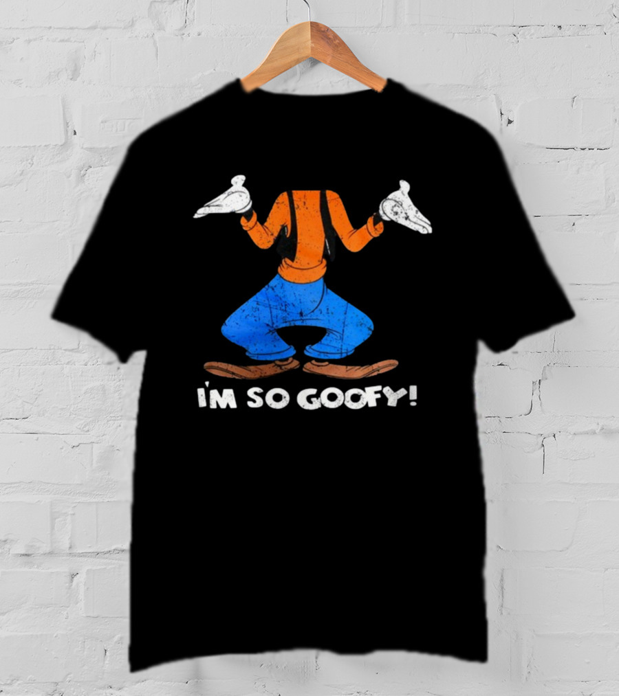 I'm So Goofy Classic Cartoon Character Missing Head T-Shirt