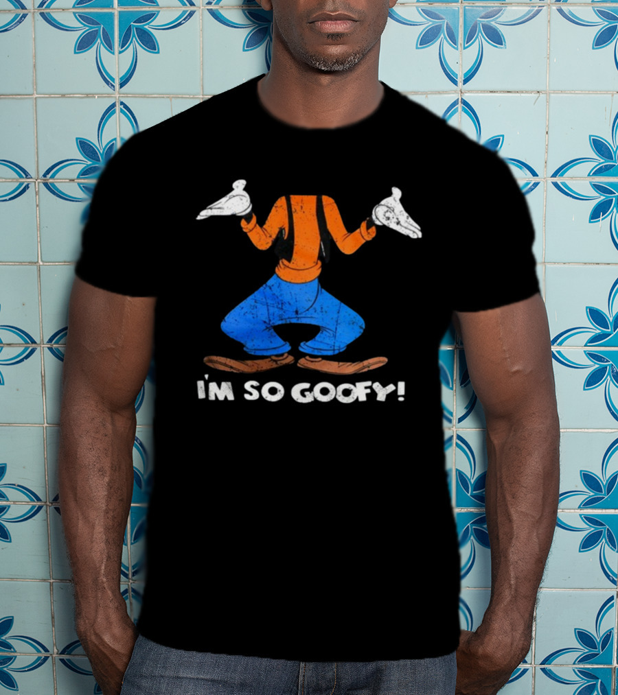 I'm So Goofy Classic Cartoon Character Missing Head T-Shirt