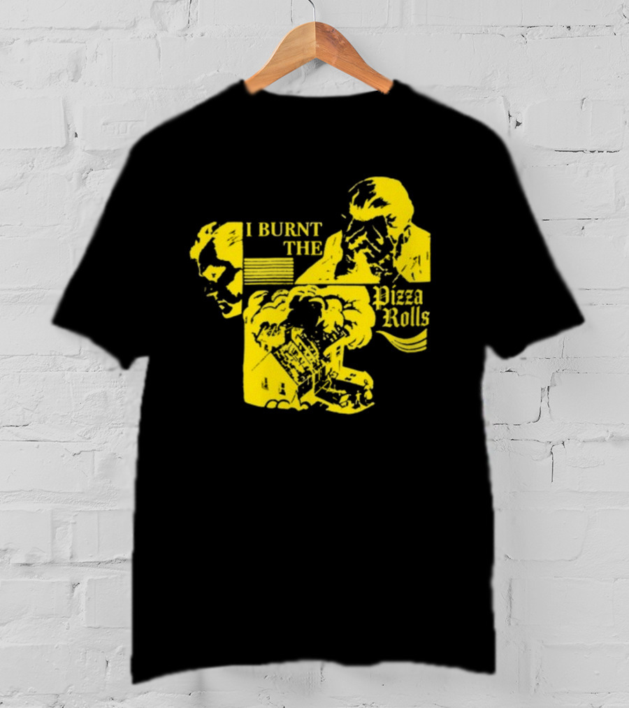 Freddytylerpaul I Burnt The Pizza Rolls Retro Comic T-Shirt