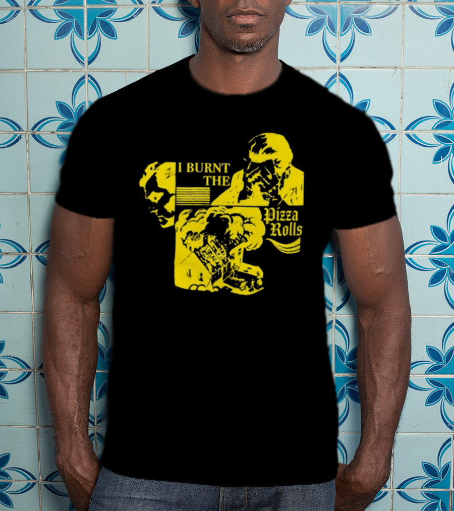 Freddytylerpaul I Burnt The Pizza Rolls Retro Comic T-Shirt