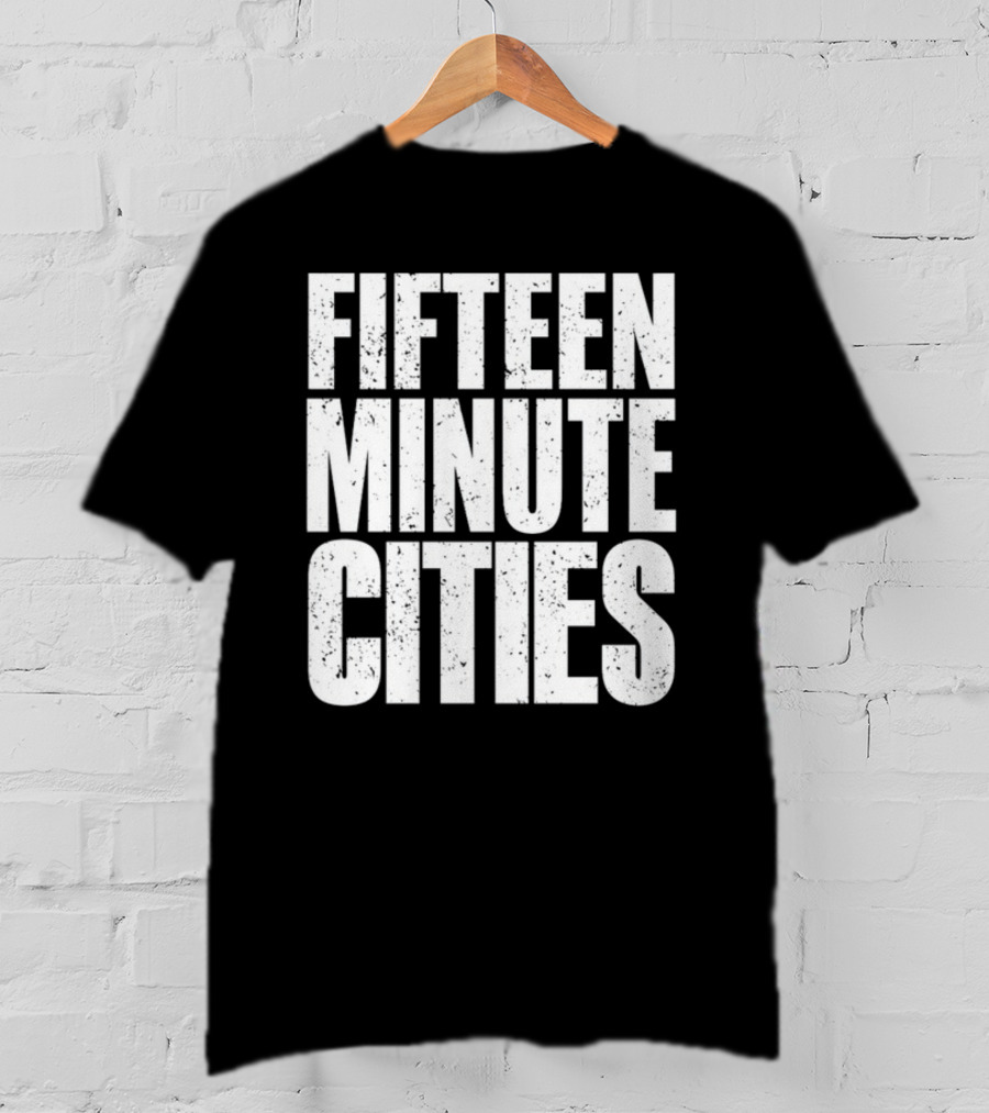 Fifteen Minute Cities Urban Planning Concept T-Shirt