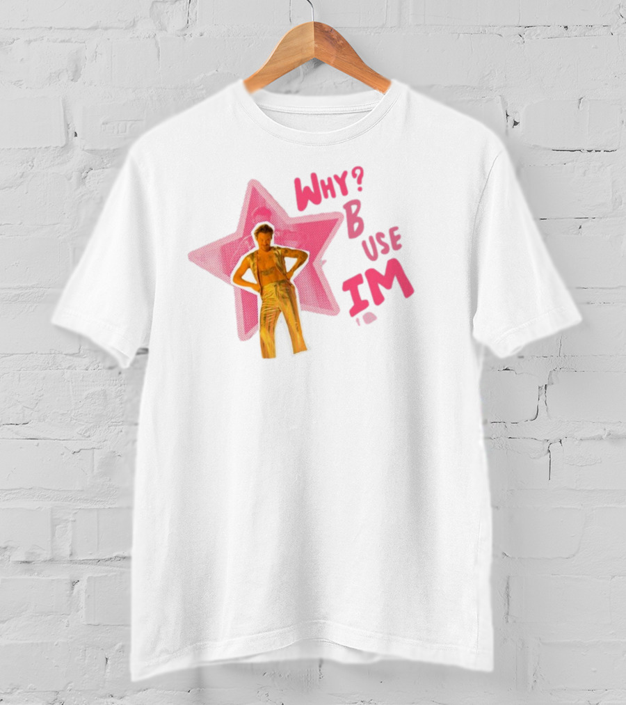 Suenshoe Why B Use I'm The Mom That's Why Star Figure T-Shirt